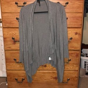 Oversized Grey Cardigan